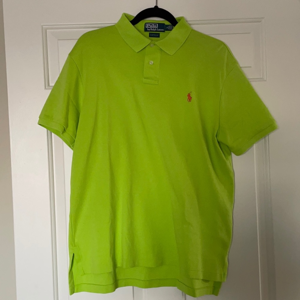 Ralph Lauren Polo Shirt - Lime Green